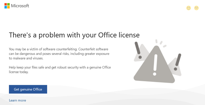 mengatasi there a problem with your office license - featured