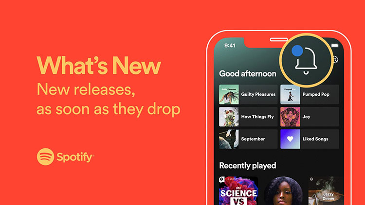 Fitur Feed Baru Spotify What's New Hadir di Perangkat Android dan iOS