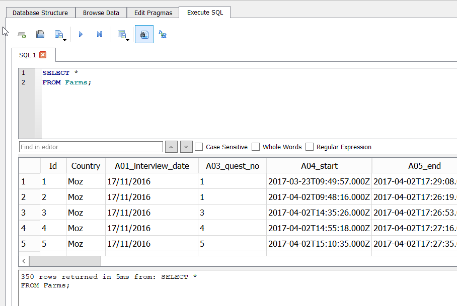 database sqlite browser