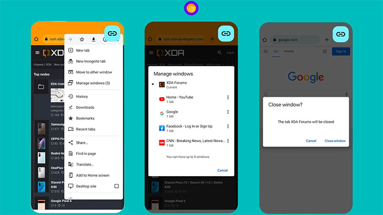 Android 12 Mungkinkan Jendela Chrome Terbuka Bersamaan Seperti di Desktop