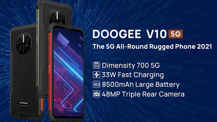 Doogee V10, Bawa Perusahaan Masuki Kompetisi Smartphone 5G