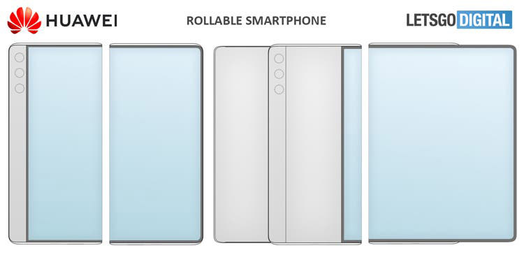 Smartphone Layar Fleksibel Huawei