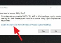2 Cara Mematikan Sticky Keys dan Menghilangkan Notifikasinya di Windows 10