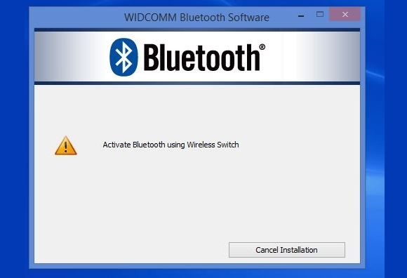 Fitur-Fitur WIDCOMM Bluetooth Software
