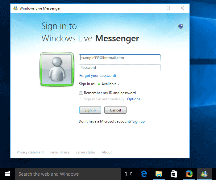 Fitur-fitur Windows Live Messenger