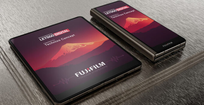 Fujifilm Siapkan Desain Smartphone Lipat Dengan Stylus Pen