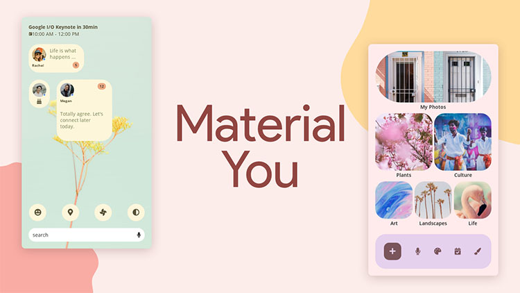 Material You, Bahasa Desain Baru di Android 12