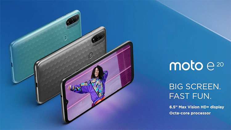 Motorola Umumkan Moto E20 Dengan Android 11 Go Edition Rp1 Jutaan