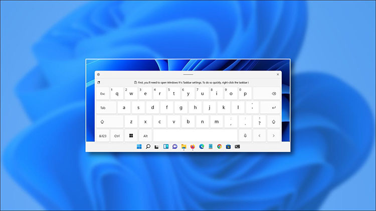 Yang Baru di Windows 11 Touch Keyboard