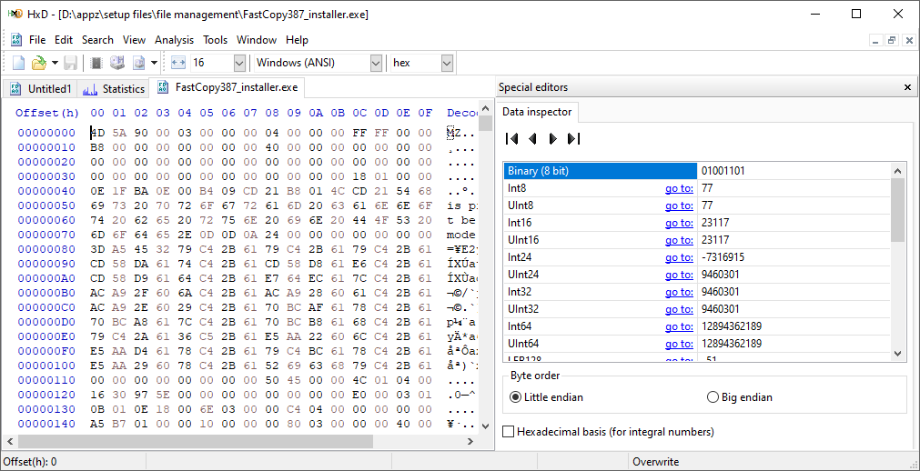 Download HxD Hex Editor Terbaru