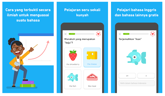 Tampilan Duolingo APK Terbaru