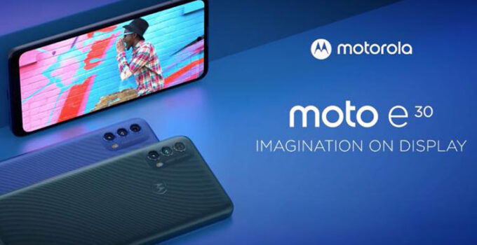 Motorola Moto E30 Dirilis Dengan Android 11 Go dan Tiga Kamera