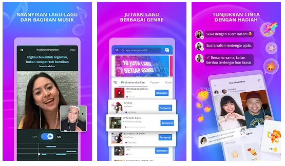 Tampilan Smule APK for Android