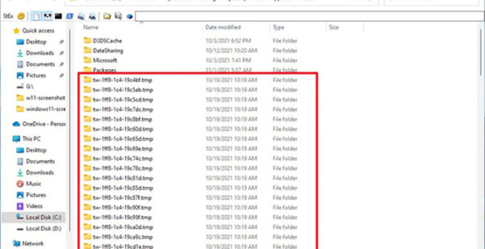 Windows 11 Diserang Bug Aneh, Banyak Folder Kosong Muncul di Direktori Sistem