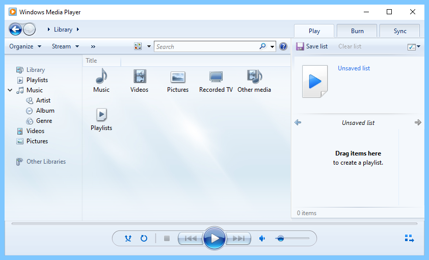 windows media player
