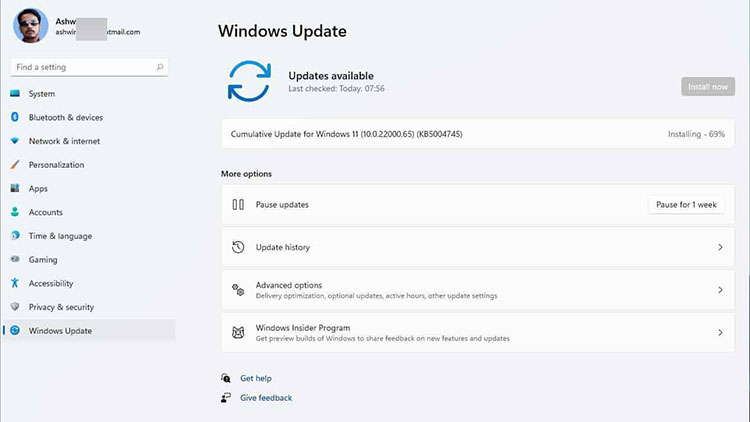 Yang Baru di Windows 11 Windows Update Settings