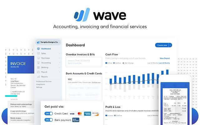 Contoh Aplikasi Akuntansi Terbaik: Wave Accounting