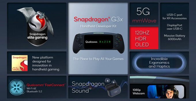 Chipset Snapdragon G3x, Upaya Qualcomm Masuk ke Pasar Konsol Gaming Genggam