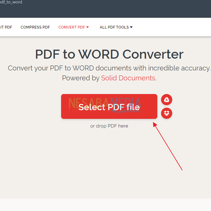 Cara Mengubah PDF ke Word dengan ILovePDF