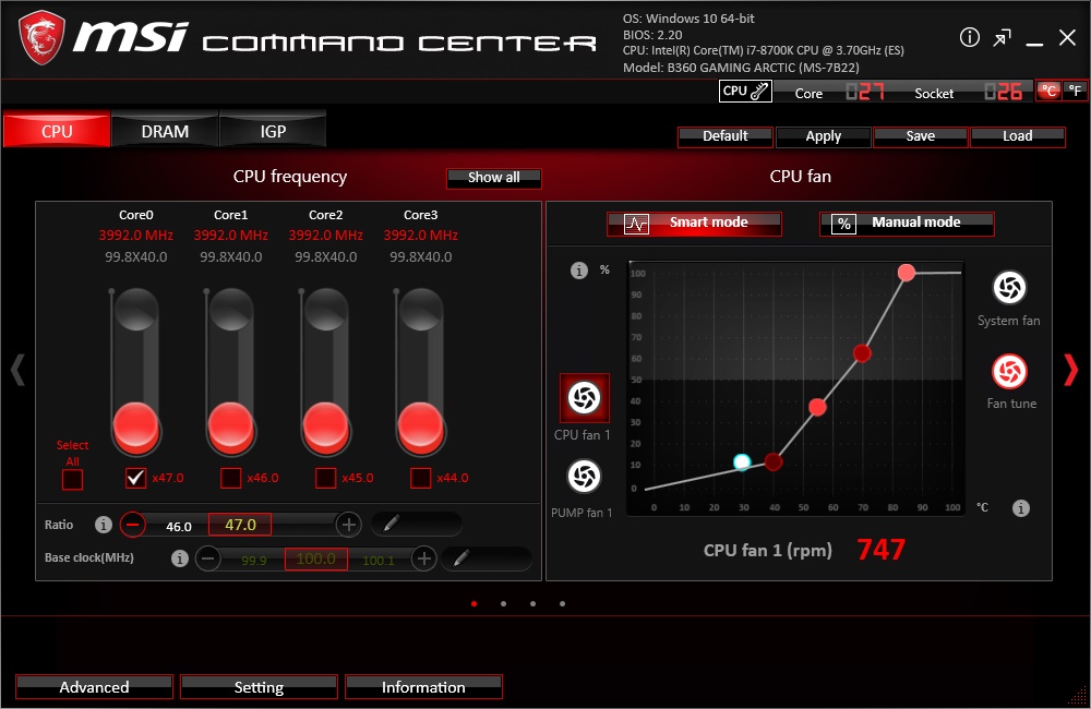 MSI Command Center