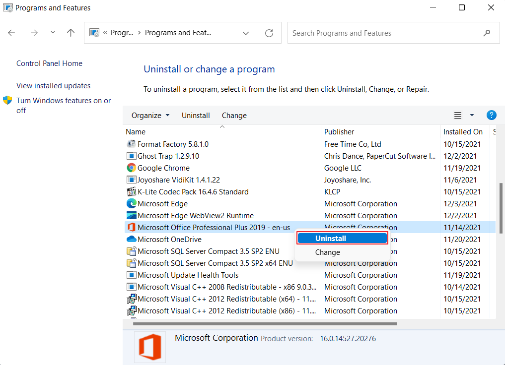 Uninstall Office 2019 - Nesabamedia 3