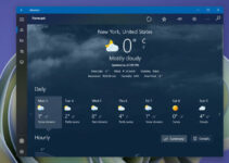 Aplikasi MSN Weather di Windows 11 Dapatkan Antarmuka Baru