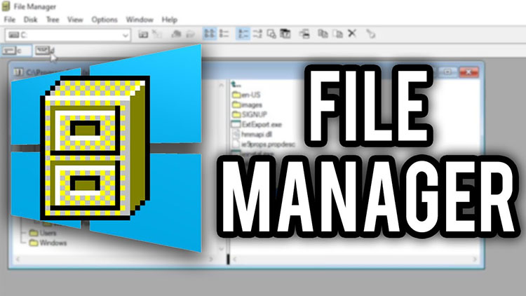 File Manager Klasik Tahun 90an, Dibuat Ulang Untuk Windows 11