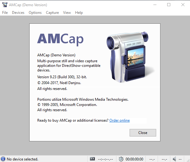 amcap software full version for windows 7 free download