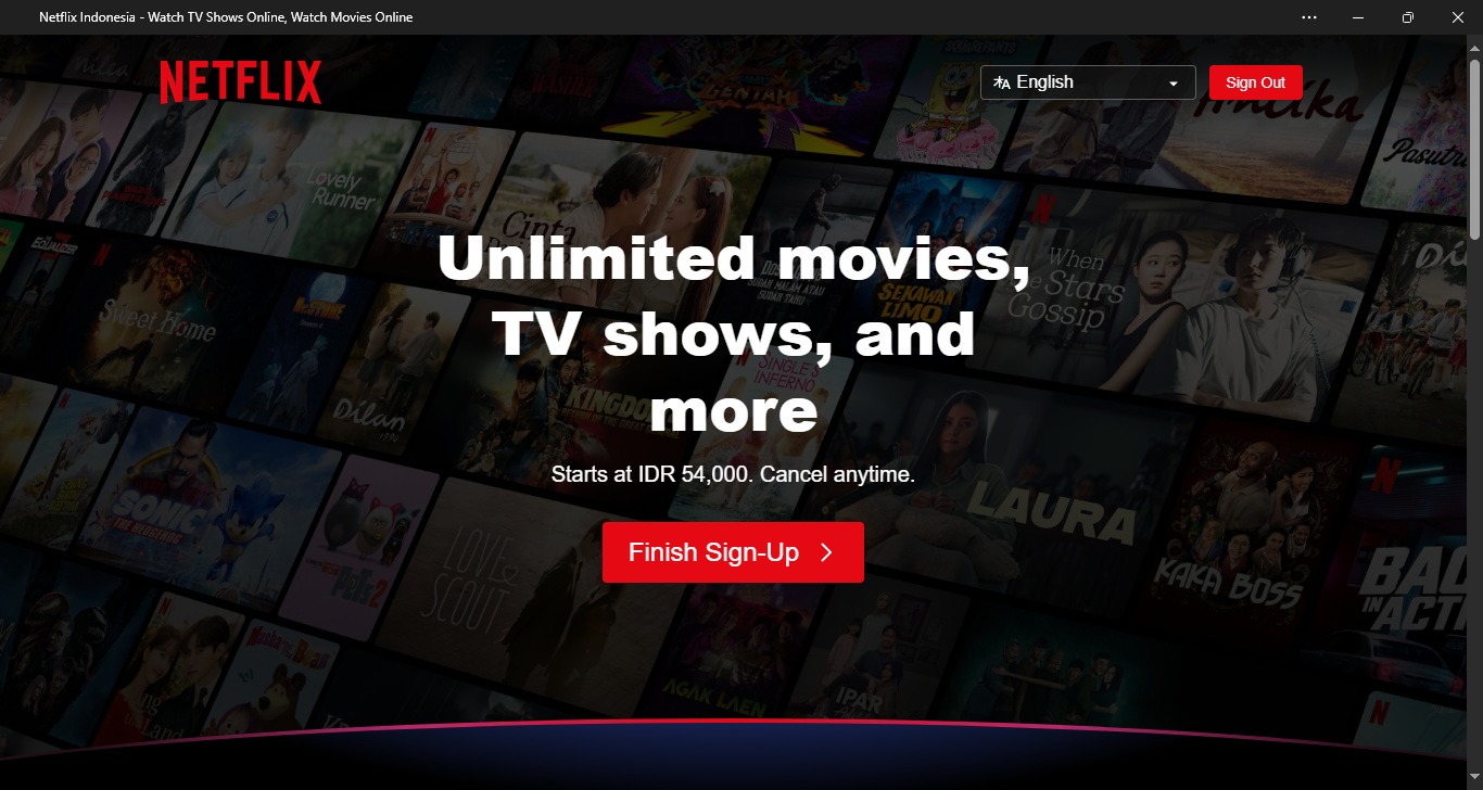 Download Netflix Desktop Terbaru