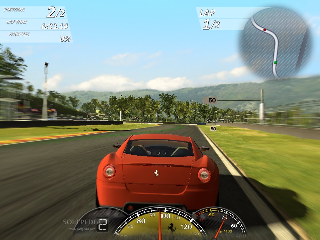 Fitur Pada Ferrari Virtual Race