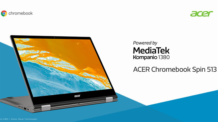 MediaTek Kompanio 1380 Ditargetkan Untuk Chromebook Kelas Atas