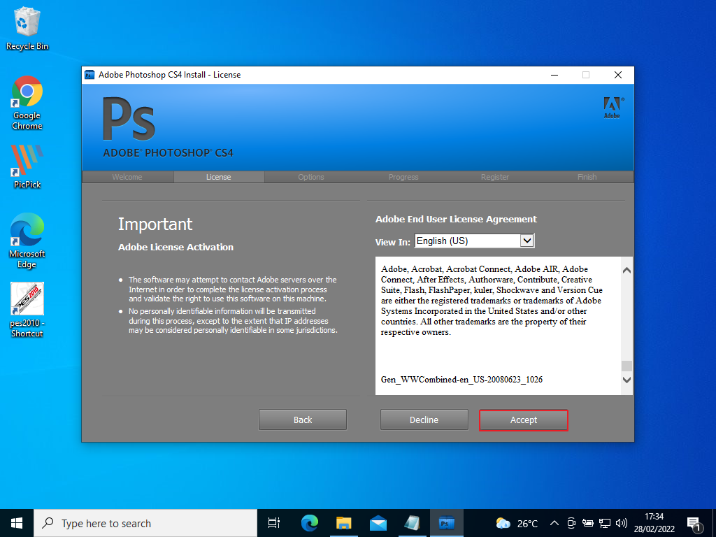 cara install adobe photoshop cs4 permanen