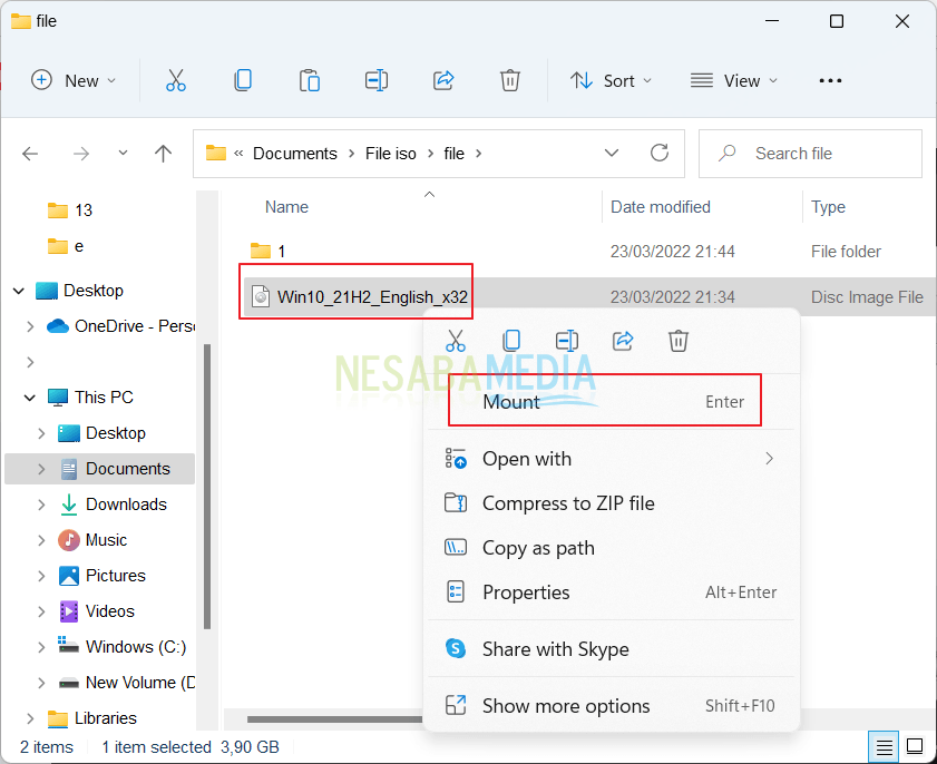 Cara Membuka File ISO di Windows 11