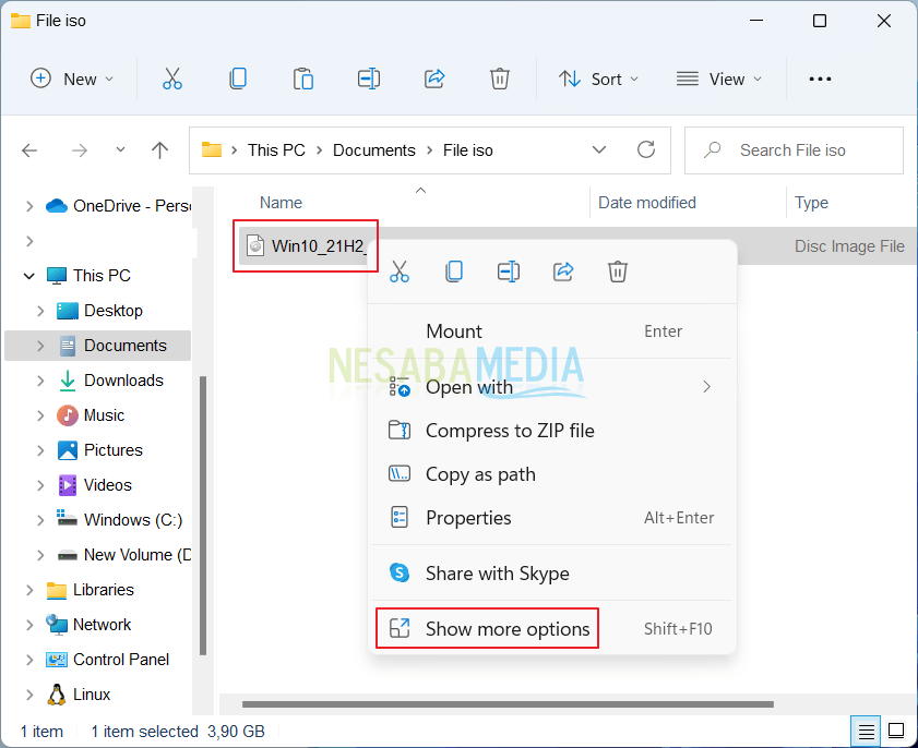 Cara Membuka File ISO di Windows 11