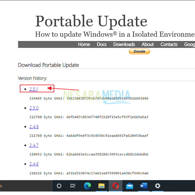 portable update
