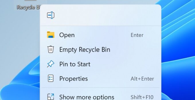 Cara Menghilangkan "Show more options" di Windows 11