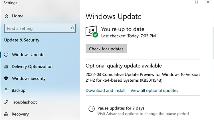 Pembaruan Opsional Pratinjau Windows 10 KB5011543 Dirilis Dengan Fitur Search Highlights