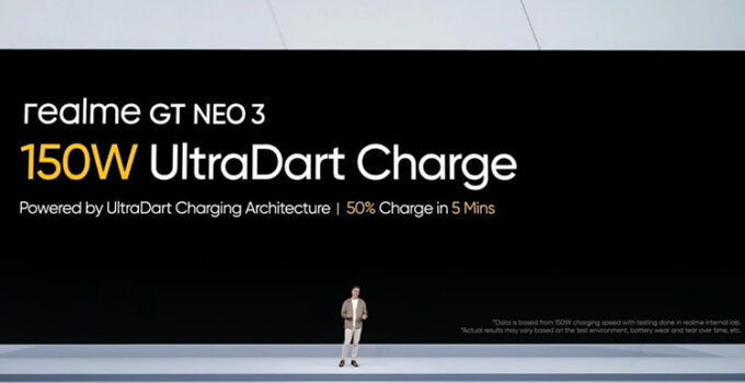 Realme Pamerkan UltraDart Charge 150W di GT Neo 3