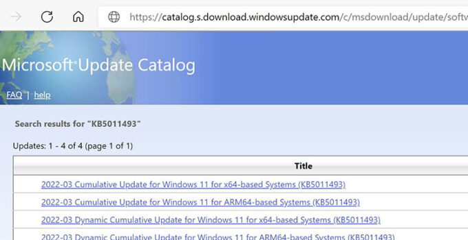 Katalog Pembaruan Windows Kini Gunakan HTTPS