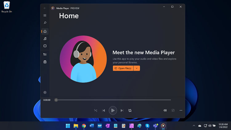Media Player Untuk Windows 11 Dapatkan Peningkatan Pustaka dan Layar Now Playing