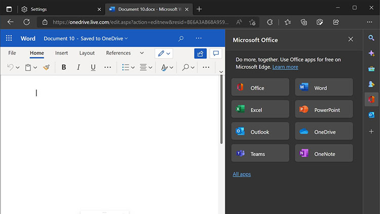 Microsoft Edge Dapatkan Sidebar Baru Yang Terintegrasi ke Tindakan Cepat