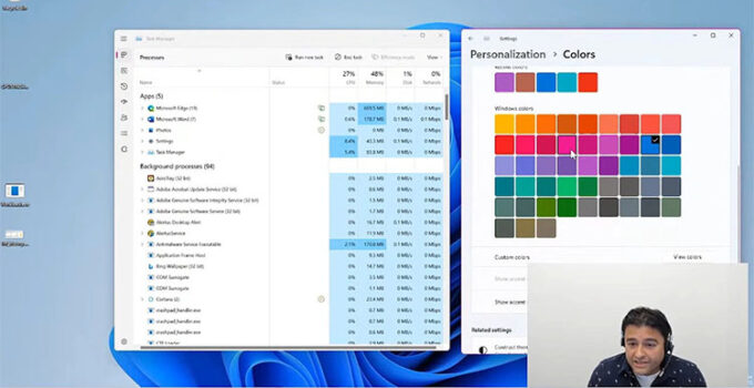 Pengguna Bakal Bisa Atur Warna di Task Manager Windows 11