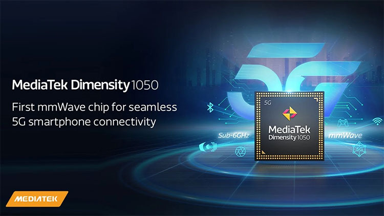 MediaTek Luncurkan Chipset mmWave 5G Pertama, Dimensity 1050