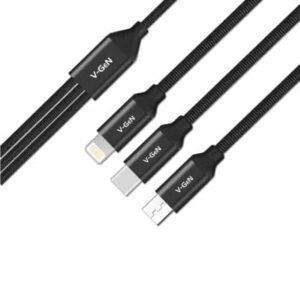 3 in 1 One USB Charging Cable