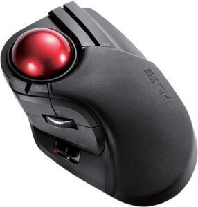 ELECOM M-HT1DRBK Wireless Trackball Mouse
