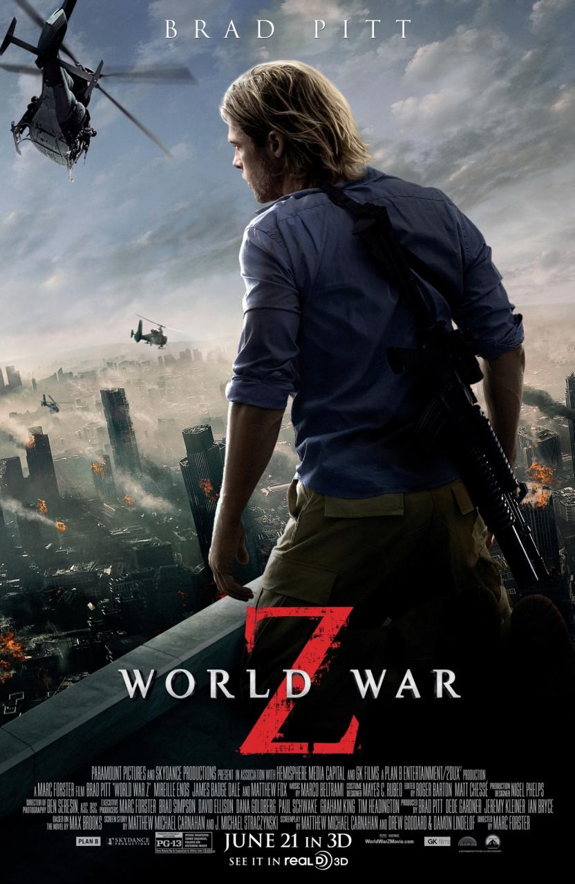 Rekomendasi Film Zombie Terbaru World War Z