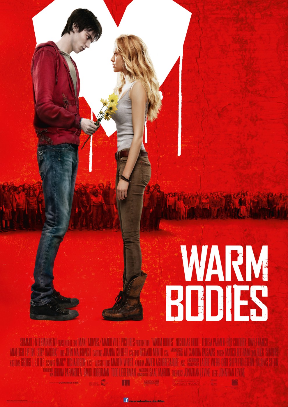 Rekomendasi Film Zombie Terbaik Warm Bodies