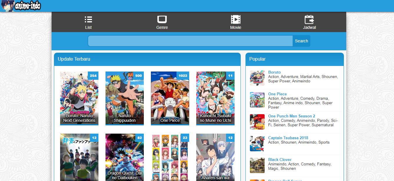 Rekomendasi Situs Download Anime Animeindo