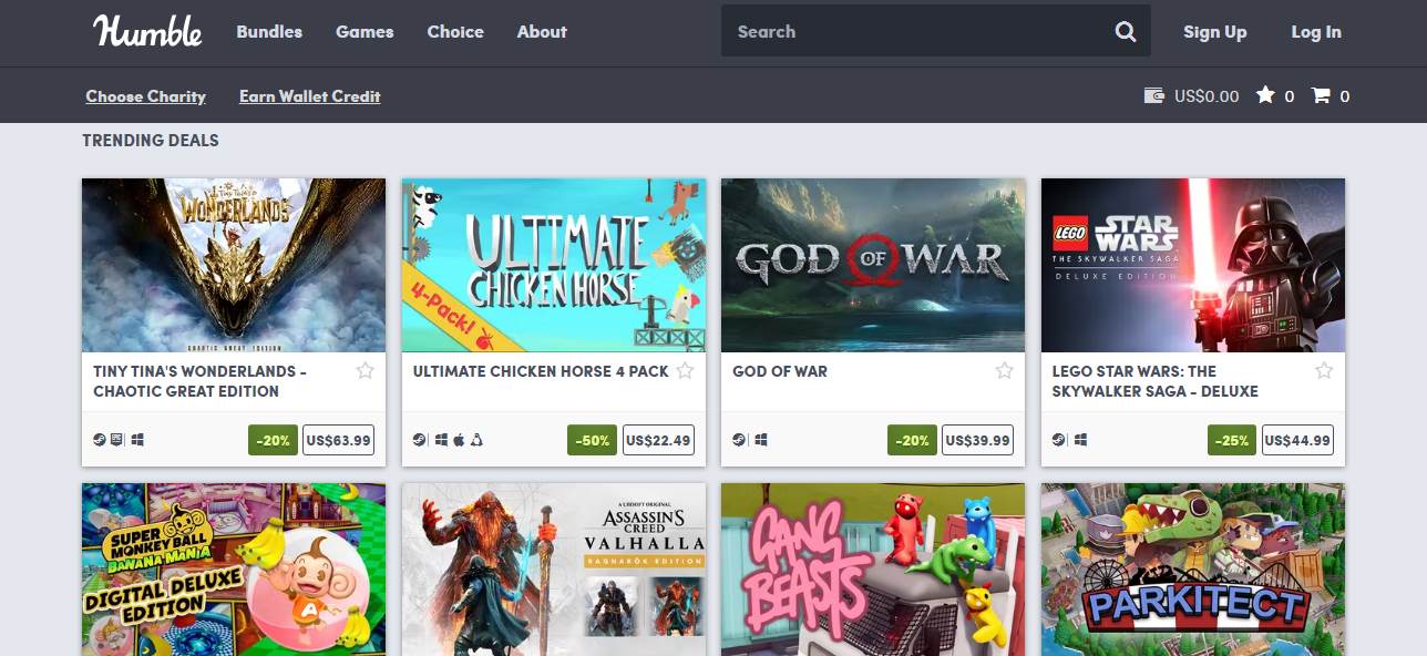 Humble Store