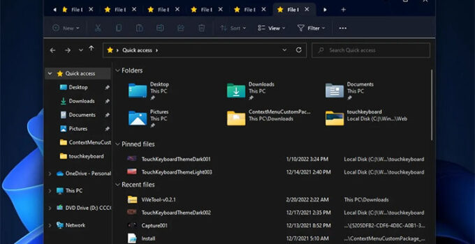 Windows 11 KB5014770 Bawa Tab File Explorer ke Saluran Beta